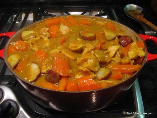 Yellow Chicken Curry is a