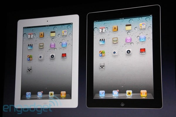 Apple iPad 2: Available in black or white, March 11 in the US - March 25 Apple iPad 2: Available in black or white, March 11 in the US - March 25