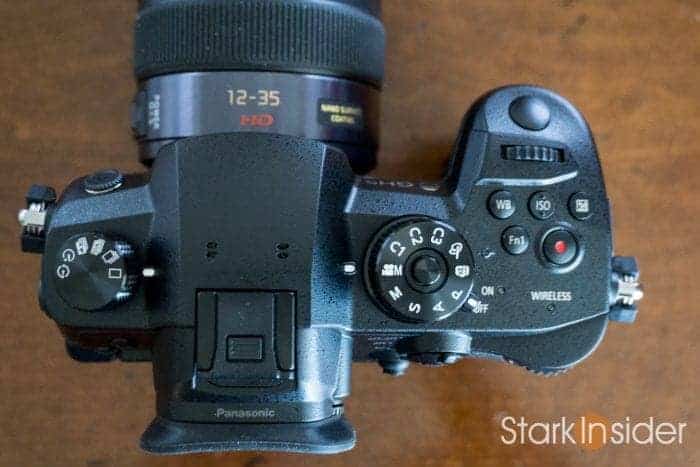 Panasonic Lumix GH5 First Look Review - Top of camera