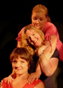 From top to bottem: Sisters Tereasa (Laura Jane Bailey), Mary (Meredith Hagedorn), & Catherine (Janine Evans) Photographer: James Kasyan