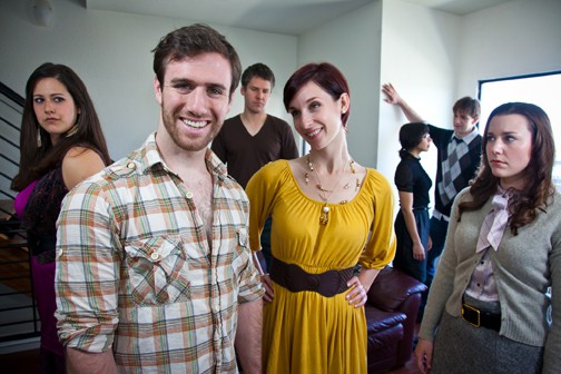 The cast of Disassembly. Steve Yockey's world premiere at Impact Theatre opens in May. The theater is turning to Kickstarter to help raise funds for the production. The cast of Disassembly. Steve Yockey's world premiere at Impact Theatre opens in May. The theater is turning to Kickstarter to help raise funds for the production.