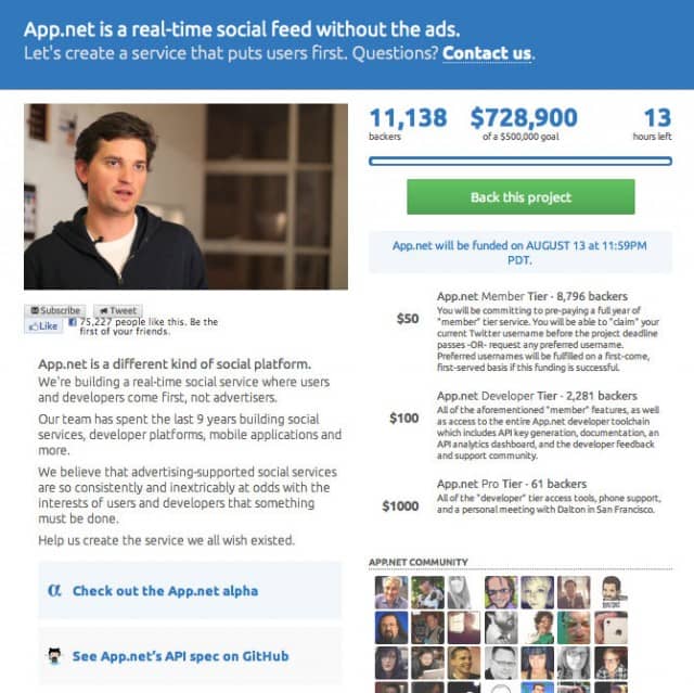 App.net Pitch