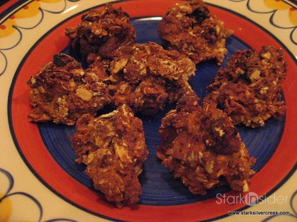 Chocolate Almond Oatmeal Raisin Cookies Chocolate Almond Oatmeal Raisin Cookies