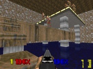 Doom, the original first person shooter started an industry circa 1992