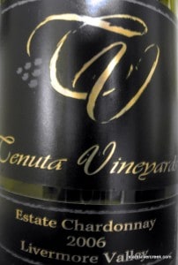 2006 Tenuta Vineyards Estate Chardonnay, Livermore Valley