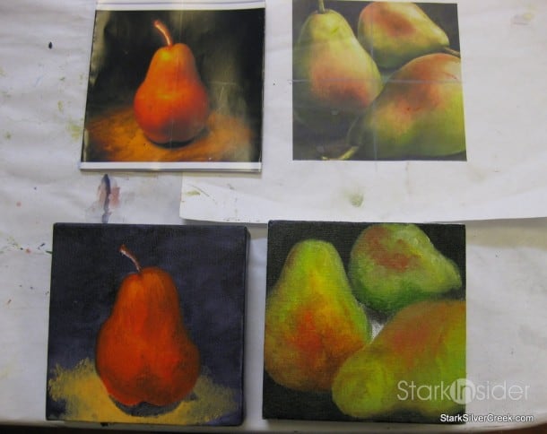 Oil Painting Class - Lesson 1 - Pears Oil Painting Class - Lesson 1 - Pears