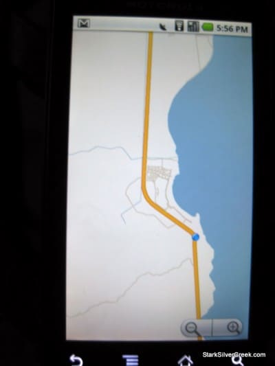 Motorola-Droid-where-am-i-photo-loreto-2 Google Maps: Loreto gets street markings, but not yet names