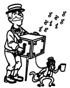 Dance, Loni, Dance (and the Blog about it) street-monkey-performer