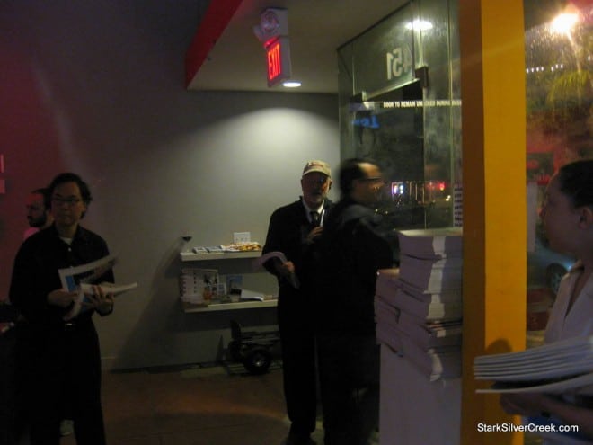 At the end of the event, official Cinequest programs were handed out to all attendees.