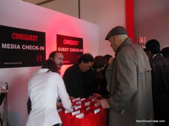 Entrance to the media launch party for CQ 20