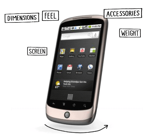 Surprise! Nexus One: Google's first smartphone, announced today