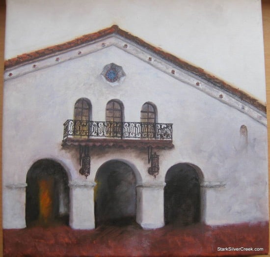 Lucie Stern Theatre Oil Painting 2010 Lucie Stern Theatre Oil Painting 2010