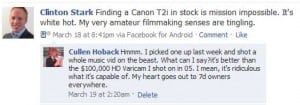 Cullen Hoback Facebook Cullen Hoback on T2i on Facebook