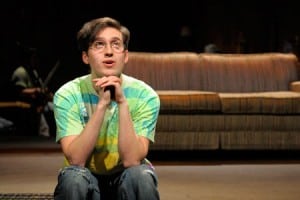 Girlfriend Ryder Bach stars in the world premiere of Girlfriend, a new musical at Berkeley Rep wound around the tender love songs of Matthew Sweet’s landmark album. Photo courtesy of kevinberne.com