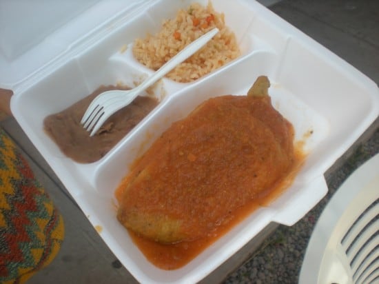 Chile Relleno from Capital Restaurant