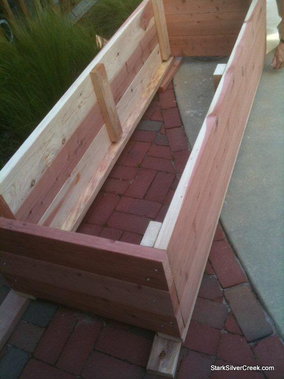 Building a vegetable planter box for Mother's Day Stark Insider