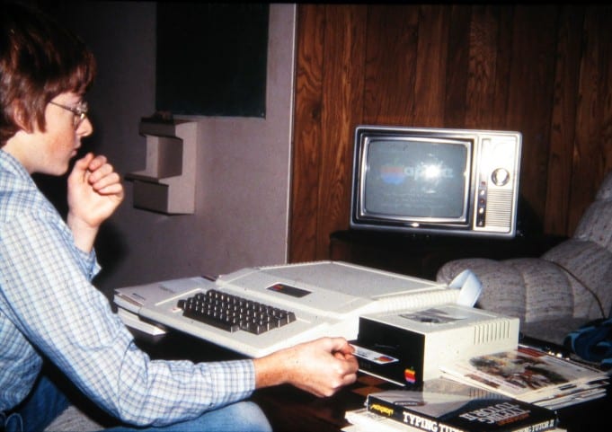 Apple 2 computer
