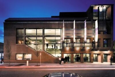 The exterior of the Roda Theatre at the Tony Award-winning Berkeley Repertory Theatre. Photographer: Timothy Hursley, courtesy of ELS