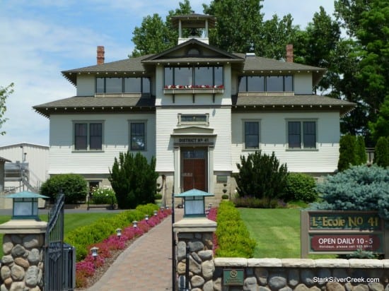 L'Ecole No. 41 winery entrance, Walla Walla L'Ecole No. 41 winery entrance, Walla Walla