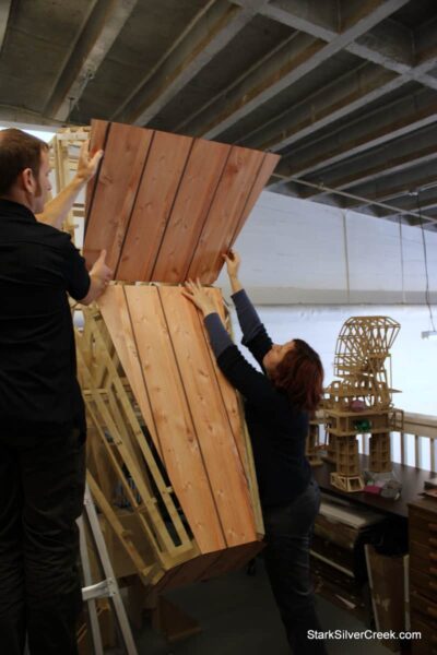 Mystery Photo 01SJ What are they building? (Clue: It's Big & Mythical)
