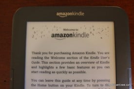 Amazon Kindle 3 Display Amazon Kindle 3 Display