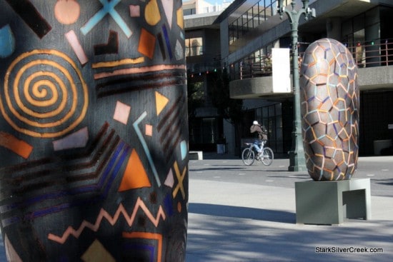 Convergence by Jun Kaneko Convergence by Jun Kaneko on Paseo de San Antonio, San Jose