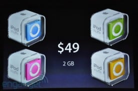 The new iPod Shuffle, $49