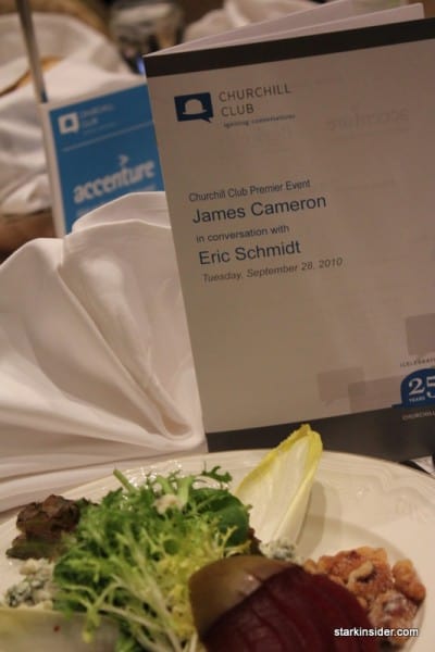 Salad = good. Chicken not so much. Salad = good. Chicken not so much.