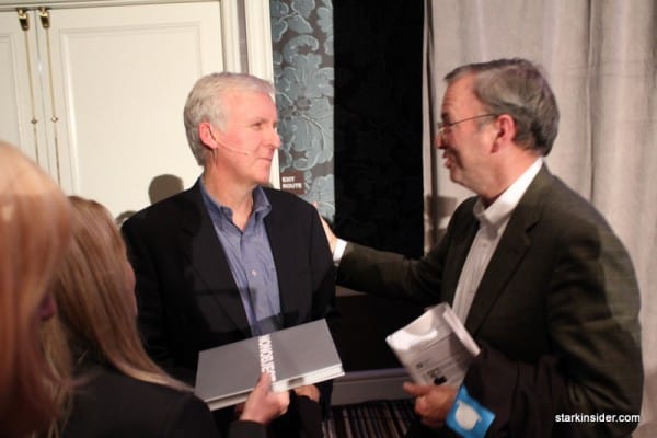 Post-talk banter and autographs. No free Droids. Post-talk banter and autographs. No free Droids.