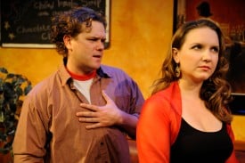 Reasons to Be Pretty - San Jose Stage Robert Brewer* and Halsey Varady in the the Regional Premiere of Reasons To Be Pretty at San Jose Stage Company (left to right). Photo by Dave Lepori.