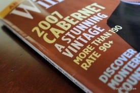 Wine Spectator - 2007 Cabernet Vintage Wine Spectator - 2007 Cabernet Vintage