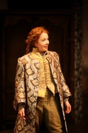 Or Magic Theatre Maggie Mason playing Nell Gwynne in Or, at Magic Theatre. Written by Liz Duffy Adams, directed by Loretta Greco. Photo by Jennifer Reiley.