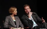 Dash Mihok describes how the the music for the film was created in under 2 weeks, while Nicki Aycox looks on.