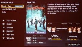 Vudu PS3 Inception Vudu PS3 Inception