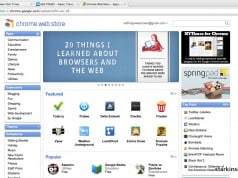Chrome Web Store: More apps, this time for your browser