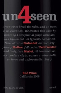 2008 un4seen Red Wine