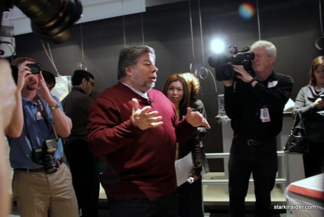 Steve Wozniak meets the press Steve Wozniak meets the press