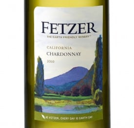 Fetzer Earth Day Chard 2010 Label Fetzer Earth Day Chard 2010 Label