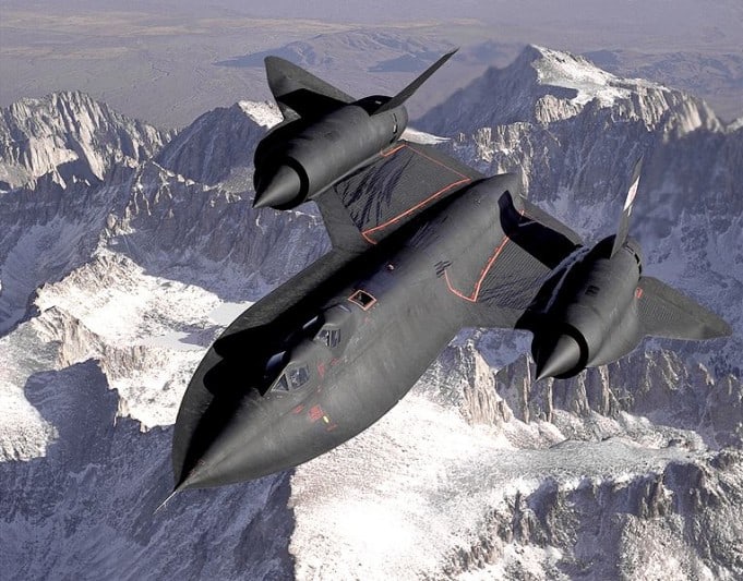 Lockheed SR-71 Blackbird. Source: Wikipedia.
