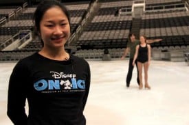 Figure skater Midori Sano. Her father won a bronze in the 1977 Worlds.