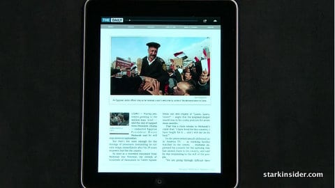 The Daily iPad newspaper