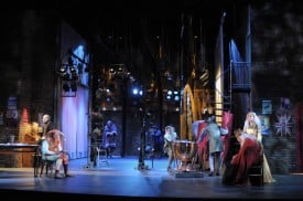 The cast, as the struggling Shakespearean troupe, prepare to go on stage for their performance of King Lear in San Jose Repertory Theatre's The Dresser. The cast, as the struggling Shakespearean troupe, prepare to go on stage for their performance of King Lear in San Jose Repertory Theatre's The Dresser.
