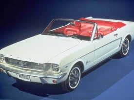 From the enchantment hall of fame: the Ford Mustang. From the enchantment hall of fame: the Ford Mustang.
