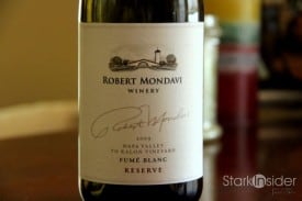 2009 Robert Mondavi Fumé Blanc Reserve 2009 Robert Mondavi Fumé Blanc Reserve
