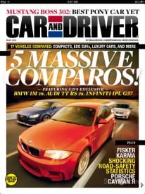 Car and Driver iPad cover Car and Driver iPad cover