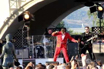 Chris Isaak performs at Mondavi Winery July 2011