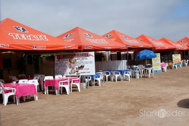 Taco stands. Taco stands.