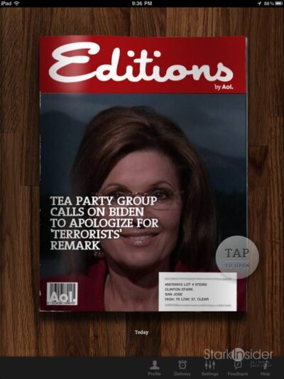 AOL Editions for iPad
