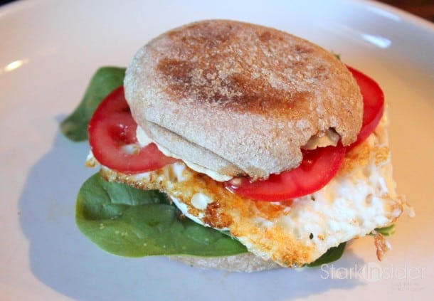 'Break the Rules' egg muffin sandwich 'Break the Rules' egg muffin sandwich