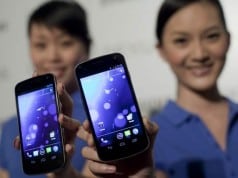 Samsung Galaxy Nexus: first to run Android 4.0 - Ice Cream Sandwich.